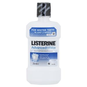 Listerine Advanced White ústní voda s bělicím účinkem příchuť Clean Mint 250 ml
