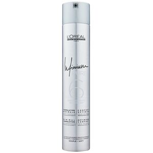 L’Oréal Professionnel Infinium Pure hypoalergenní lak na vlasy lehké zpevnění bez parfemace 500 ml