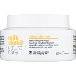 Milk Shake Natural Care Active Milk aktivní mléčná maska pro suché a poškozené vlasy 200 ml