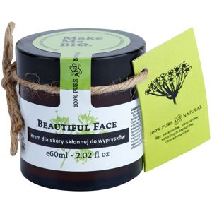 Make Me BIO Face Beauty lehký denní krém pro pleť s nedokonalostmi 60 ml