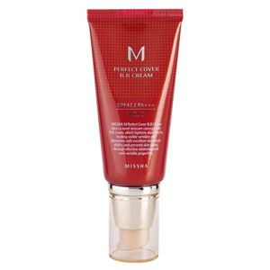 Missha M Perfect Cover BB krém s vysokou UV ochranou odstín No. 13 Bright Beige SPF42/PA+++ 50 ml