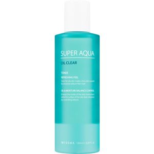 Missha Super Aqua Oil Clear osvěžující tonikum 180 ml