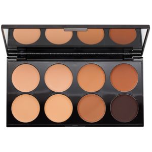 Makeup Revolution Cover & Conceal paleta korektorů odstín Medium - Dark 10 g