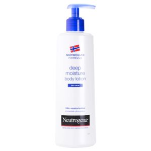 Neutrogena Norwegian Formula® Deep Moisture hloubkově hydratační tělové mléko pro suchou pokožku 250 ml