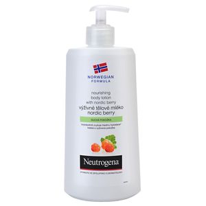 Neutrogena Norwegian Formula® Nordic Berry vyživující tělové mléko pro suchou pokožku 400 ml