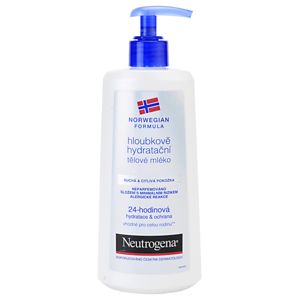 Neutrogena Norwegian Formula® Deep Moisture hloubkově hydratační tělové mléko pro suchou a citlivou pokožku 250 ml