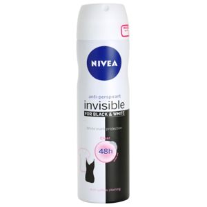 Nivea Invisible Black & White Clear antiperspirant ve spreji pro ženy 150 ml