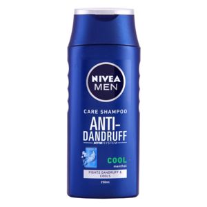 Nivea Men Cool šampon proti lupům pro svědící a podrážděnou pokožku mentol 250 ml