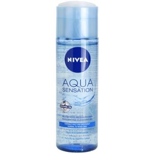 Nivea Visage Aqua Sensation čisticí gel pro normální až smíšenou pleť 200 ml