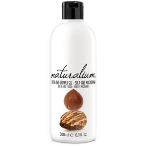 Naturalium Nuts Shea and Macadamia regenerační sprchový gel 500 ml