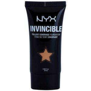 NYX Professional Makeup Invincible make-up proti nedokonalostem pleti odstín 08 Golden Beige 25 ml