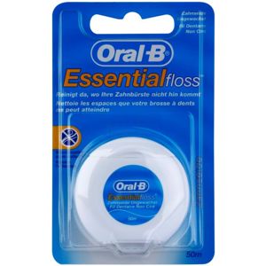 Oral B Essential Floss nevoskovaná dentální nit 50 m