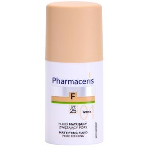 Pharmaceris F-Fluid Foundation matující fluidní make-up SPF 25 odstín 01 Ivory 30 ml