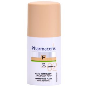 Pharmaceris F-Fluid Foundation matující fluidní make-up SPF 25 odstín 02 Natural 30 ml