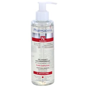 Pharmaceris N-Neocapillaries Puri-Capilium zklidňující čisticí gel pro citlivou a zarudlou pleť 190 ml