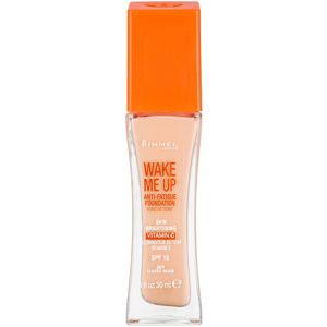 Rimmel Wake Me Up rozjasňující tekutý make-up SPF 15 odstín 201 Classic Beige 30 ml