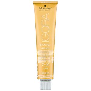 Schwarzkopf Professional IGORA Royal Absolutes barva na vlasy odstín 7-10 60 ml