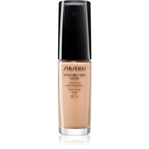 Shiseido Synchro Skin Glow Luminizing Fluid Foundation rozjasňující make-up SPF 20 odstín Neutral 3 30 ml