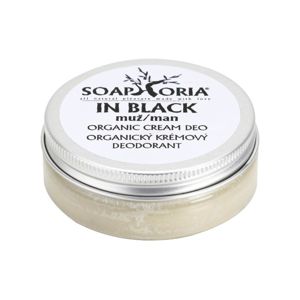 Soaphoria In Black pánský organický krémový deodorant 50 ml