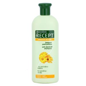 Subrina Professional Recept Sensitive Action šampon proti lupům pro citlivou pokožku hlavy Octopirox & Marigold 400 ml