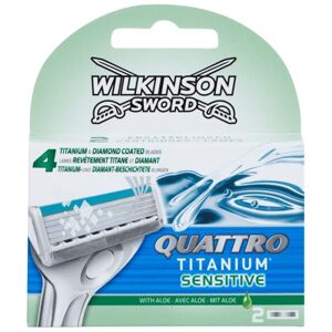 Wilkinson Sword Quattro Essential 4 Precision Sensitive náhradní břity 2 ks