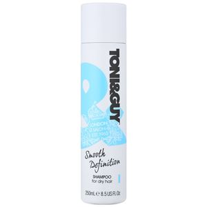 TONI&GUY Smooth Definition uhlazující šampon pro suché a nepoddajné vlasy 250 ml