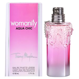 Mugler Womanity Aqua Chic 2013 Edition toaletní voda pro ženy 50 ml