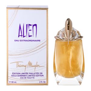 Mugler Alien Eau Extraordinaire Gold Shimmer Limited Edition toaletní voda pro ženy 60 ml