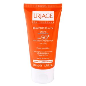 Uriage Bariésun opalovací krém na obličej bez parfemace SPF 50+ voděodolný 50 ml