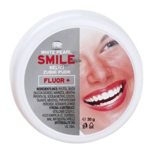 White Pearl Smile bělicí zubní pudr Fluor+ 30 g