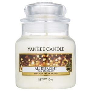 Yankee Candle All is Bright vonná svíčka Classic střední 105 g