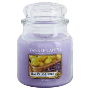 Yankee Candle Lemon Lavender vonná svíčka Classic malá 411 g