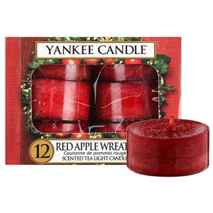 Yankee Candle Red Apple Wreath čajová svíčka 12 x 9.8 g