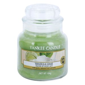 Yankee Candle Vanilla Lime vonná svíčka Classic malá 104 g