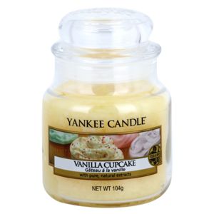 Yankee Candle Vanilla Cupcake vonná svíčka Classic střední 104 g