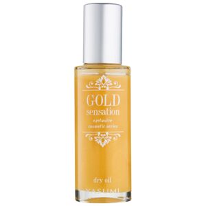 Yasumi Gold Sensation suchý olej se zlatými částečkami na tvář, tělo a vlasy 50 ml
