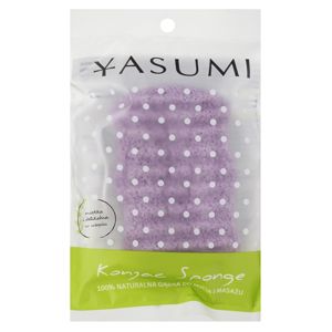Yasumi Konjak Lavender jemná mycí houbička pro všechny typy pleti velikost L